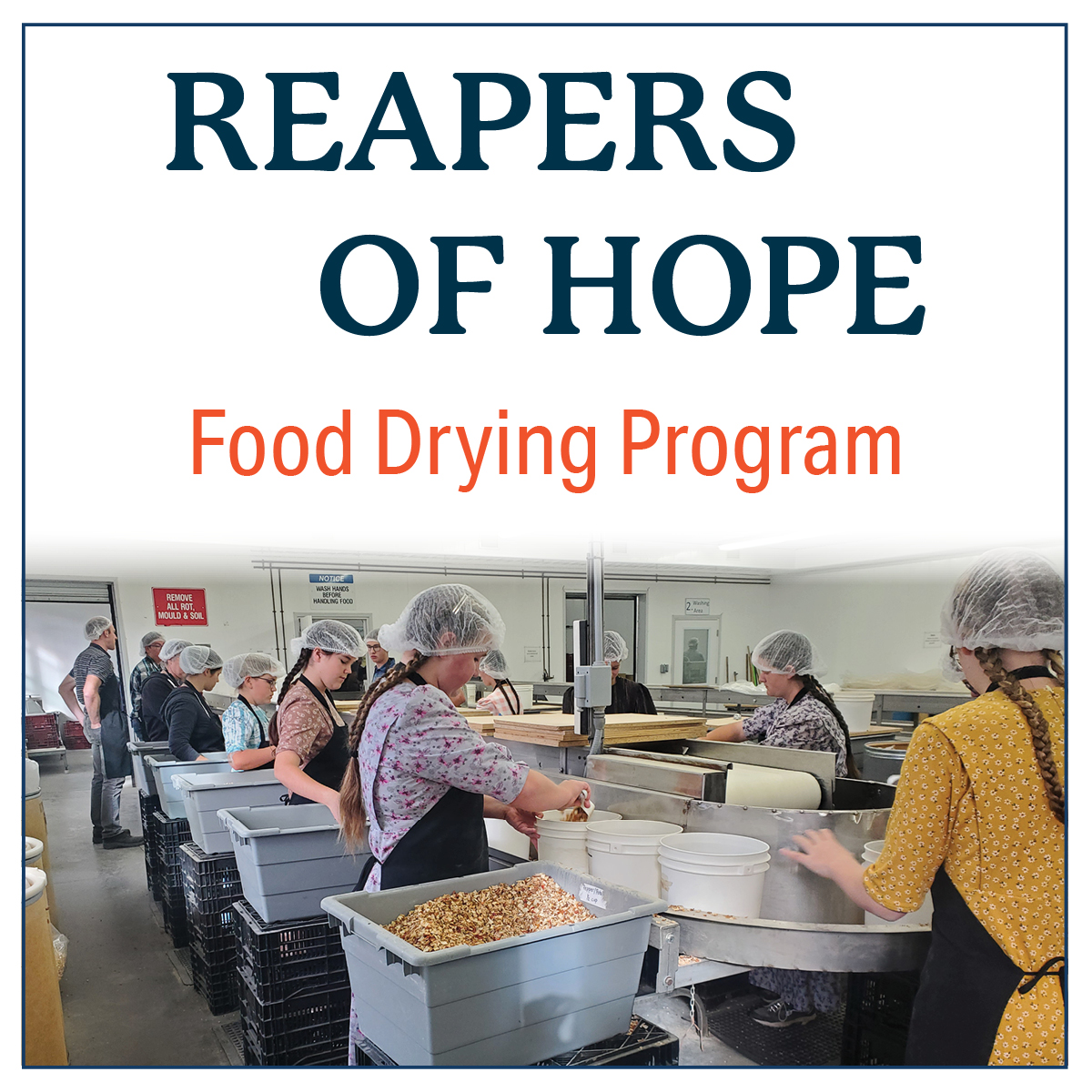 Reapers of Hope Food Drying