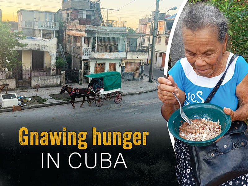 Gnawing Hunger in Cuba